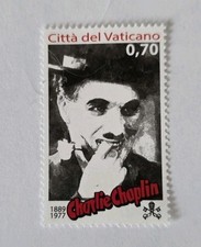 Vatican stamp 2014. Charlie Chaplin. MNH