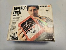 Actron Dwelltach Model 612 Tachometer Vintage Made In Usa Original Box Actron Dwelltach Model 612 Tachometer Vintage Made In Usa Original Box