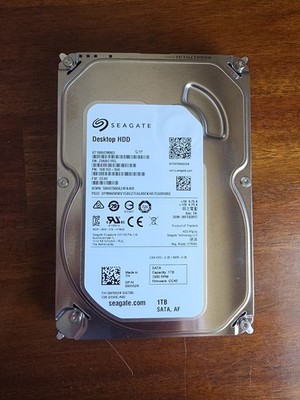 Seagate Barracuda ST1000DM003 1TB 7.2K SATA 6Gb/S 3.5'' Internal HDD Hard Drive