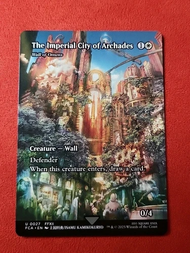The Imperial City of Archades - Wall of Omens (Showcase) Final Fantasy: FCA0027