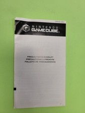 Gamecube Health  Safety Precautions Booklet C/pm- Dol-usa-2