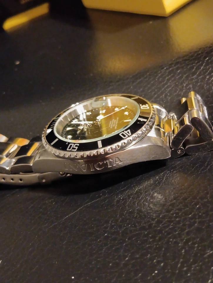 Herrenarmbanduhr Automatik, INVICTA , Seiko NH 35,läuft perfekt,mit Box ! - Bild 4 von 4