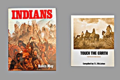 Native American History Book Lot Touch the Earth Indians May Indigenous Bundle