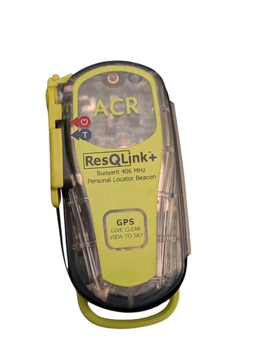 ACR ResQLink GPS PLB-375 Personal Locator Beacon Expires April 2033