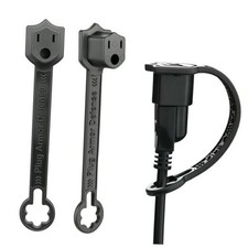 Outdoor Plug Cover, Waterproof Extension Cord Plug Protector for  3 Prong 2