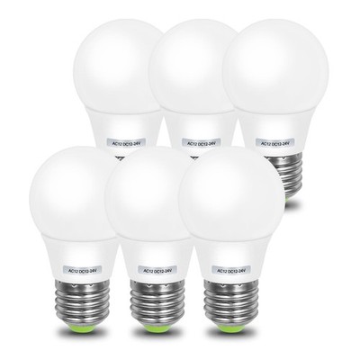 3W A15 Edison LED Light Bulbs E26 Medium Screw Base 40 Watt Equivalent 12V Lo...