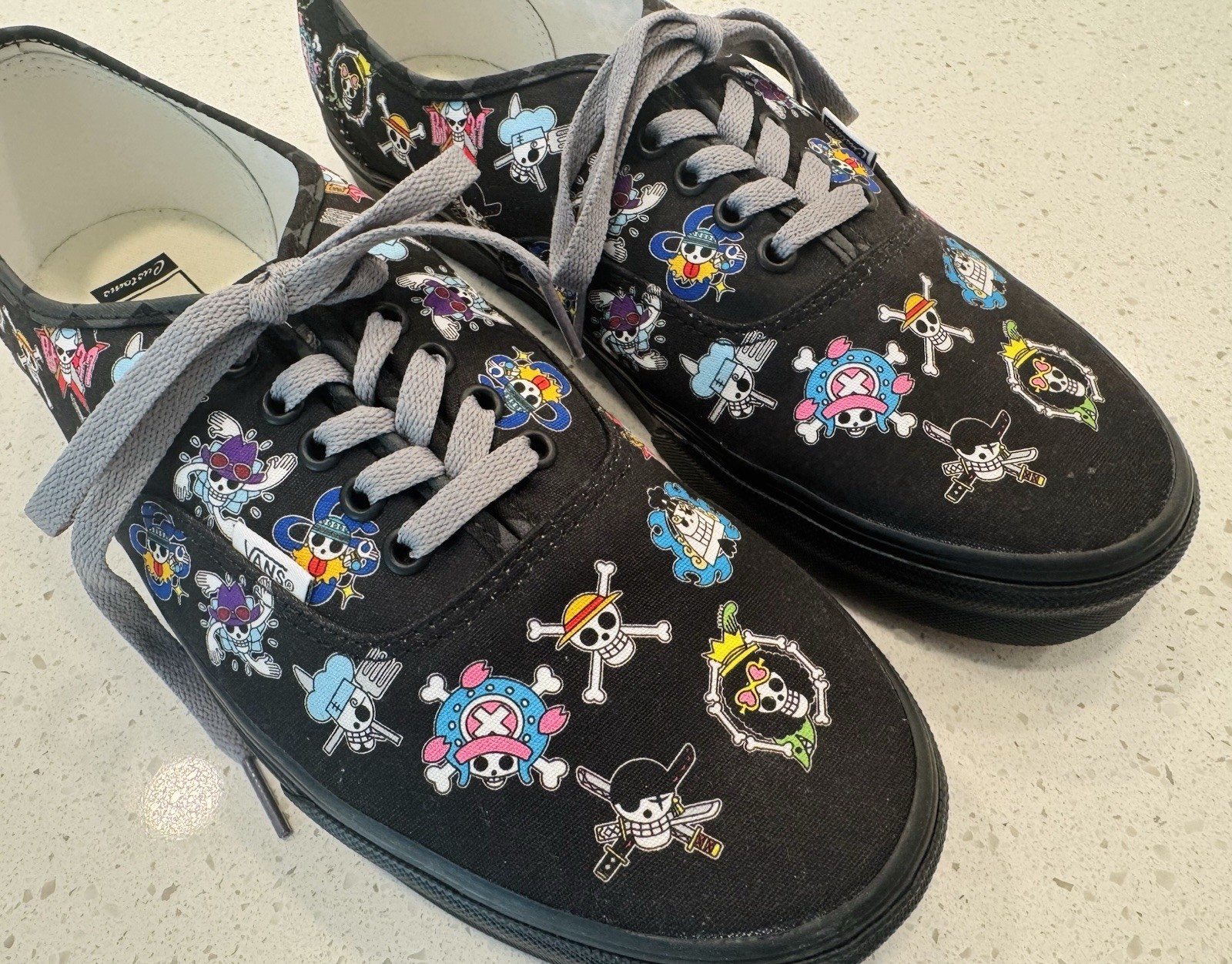 Vans Authentic "One Piece" Collab, Mens sneakers, Rare Blackout Sole- Size 12 image 2