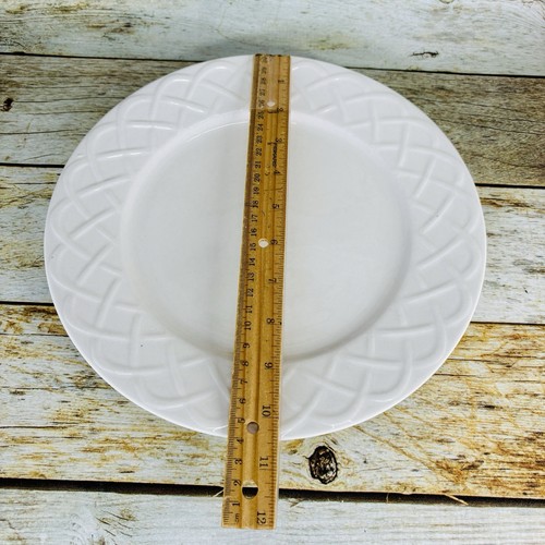 Oneida PICNIC Cestino Bianco Tessuto 1Cena 1 Piatto Pane 1 Zuppa 1 Ciotola Cereali 4 Pezzi - Foto 4 di 22