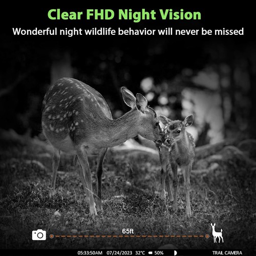 Campark 24MP 4G LTE Wireless Cellular Trail Camera Wildlife Game with SIM Card - Picture 6 of 14