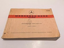 Oem Mercedes-benz 1960 Parts Catalog Manual Type 220 Sb 10 030 Edition B