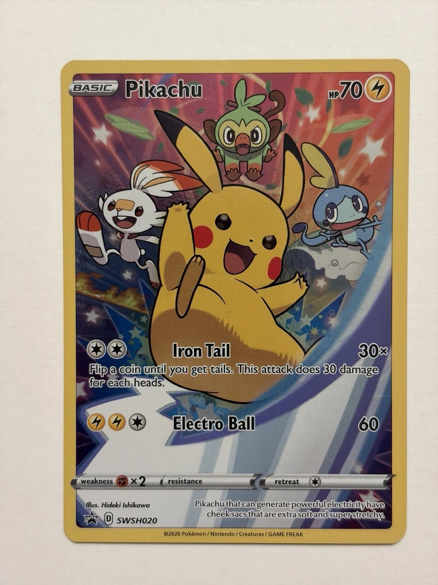 ピカチュウ　ドイツ語版　プロモ　SWSH020 セブンイレブン 【美品】 Pikachu SWSH020 SWSH: Sword & Shield Promo Cards for sale | eBay