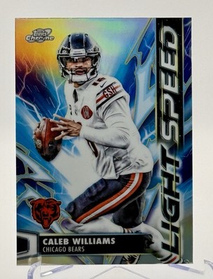2025 Topps Cosmic Chrome Football - Caleb Williams #LS-4 Light Speed Bears