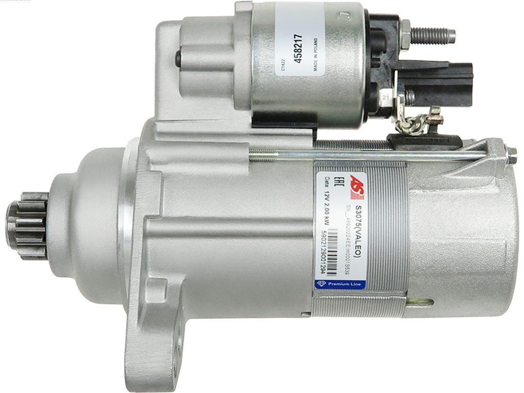 Fits AS ROZRUSZNIKI I ALTERNATORY S3075(VALEO) STARTER   ⭐UK Stock⭐
