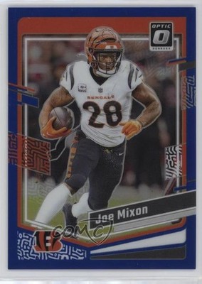 2023 Panini Donruss Optic Blue Prizm 119/199 Joe Mixon #43 4f5