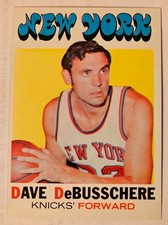 1971-72 Topps - Dave DeBusschere #107 New York Knicks HOF Top 50 Greatest NBA