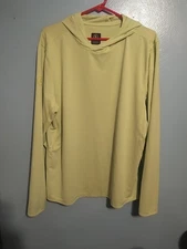 Backcountry Men's Large  Tahoe Yellow Lightweight Hoodie