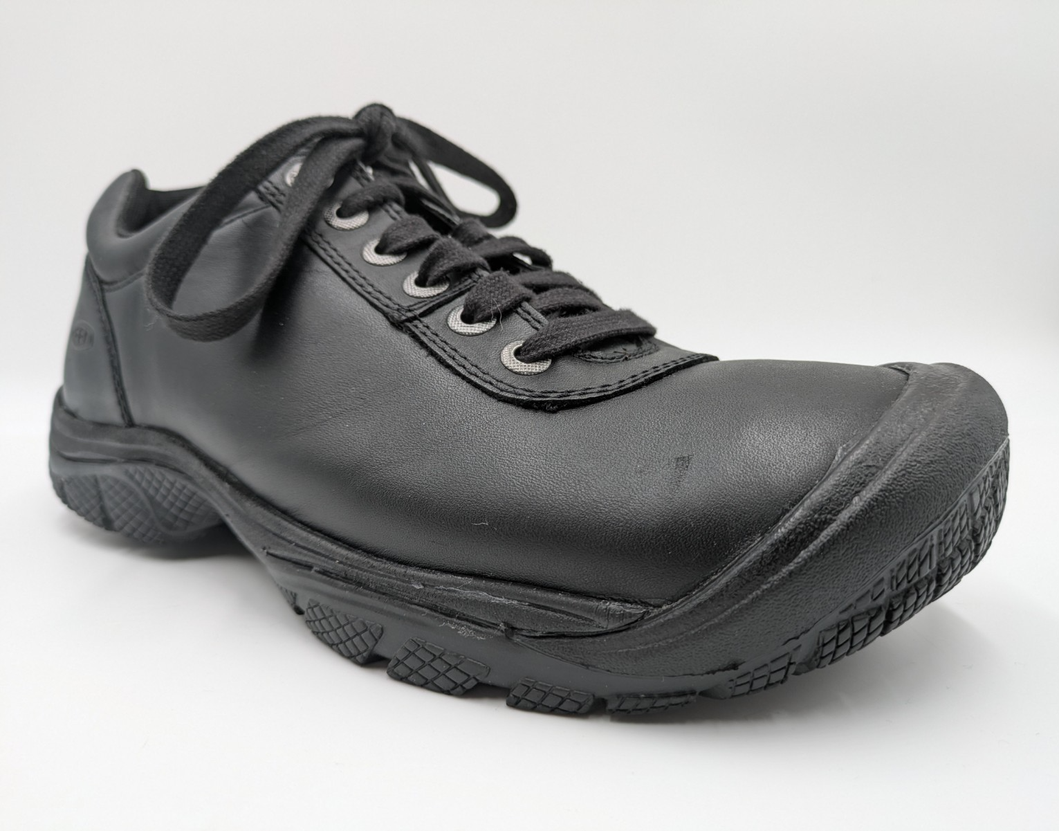 Scarpe da lavoro KEEN Utility PTC Oxford antiscivolo 1006981 uomo nere taglia 11