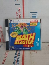 Math Blaster PC CD ROM Game Ages 6 - 9 - Learning Educational Home School - 163