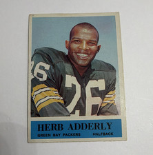 Philadelphia Gum 1964 Philadelphia #71 Herb Adderley Green Bay Packers Football