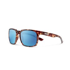 SUNCLOUD Hundo Sunglasses - Tortoise - Aqua Mirror