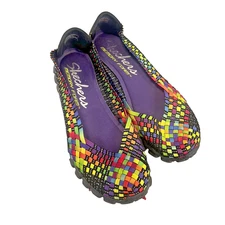 Skechers Air Cooled Memory Foam Multi Colored 9.5 SN 22670 Lightweight Travel