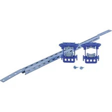 HoldRite 10 to 18 In. Stout Bracket Galvanized Telescoping Brackets & Clamps Kit