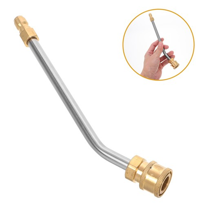 #ad Curved High Pressure Washer Extension Lance Quick Home and Garden $17.43
