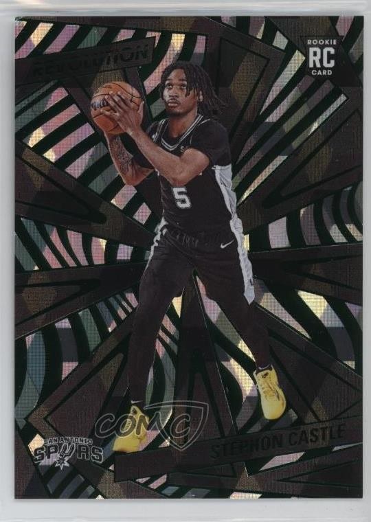 2024-25 Panini Revolution Rookies Cubic /50 Stephon Castle #116 0t02