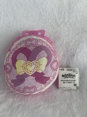 Wonderful Pretty Cure! Cure Fiendy Iroha Plush Pouch 6'' BANDAI SPIRITS Japan