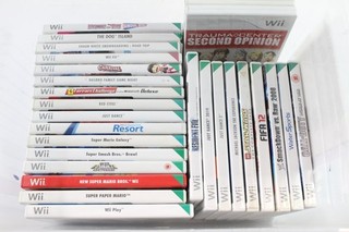 Nintendo Wii Games Bundle Inc Super Paper Mario Red Steel Super Mario Galaxy