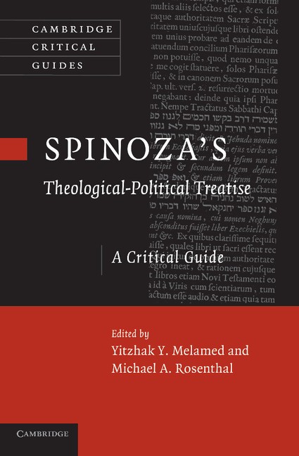 Spinoza's 'Theological-Political Treatise' A Critical Guide Melamed Rosenthal