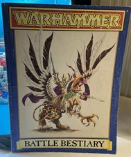 warhammer 4th Edition Battle Bestiary games workshop Armies Rulebook Book VGC 🟡