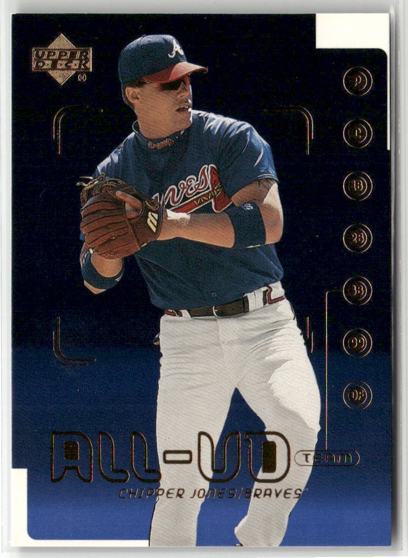 2000 UPPER DECK #525 CHIPPER JONES ATLANTA BRAVES