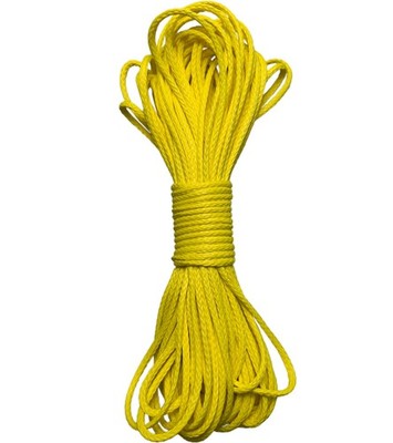 12 Strand Braided Dyneema Rope -3mm 700kg Fracture Strain - Suitable for Tent...