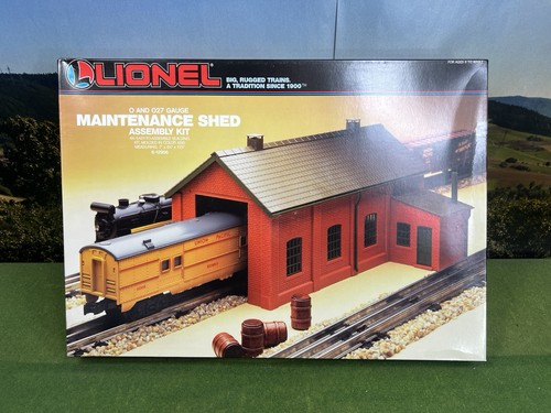 Lionel 6-12906 O und O27 Scale Wartungsschuppen Kunststoff Bausatz Neu in Box