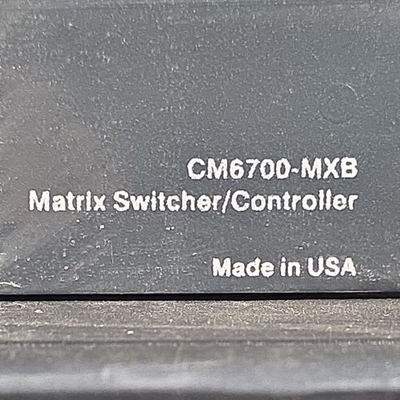 #ad Pelco CM6700 MXB2 Matrix Switcher Controller Model CM6700 MXB2 MPN CM6700 MXB2 $150.00