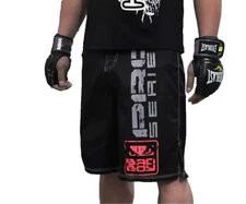 Bad Boy Pro Series MMA Shorts MMA Gi Muah Thai Jiu Jitsu Grappling New Black