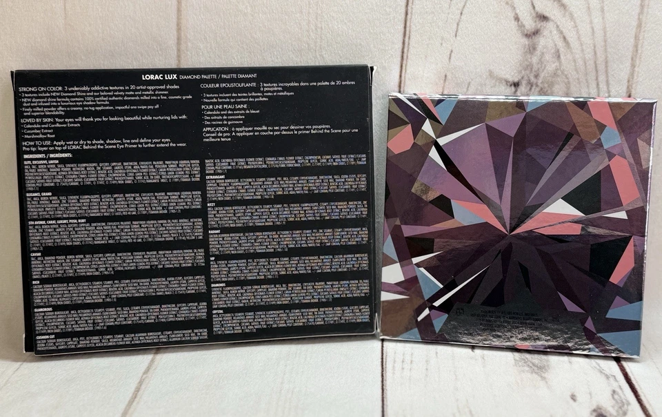 NIB LORAC Cosmetics ~ Lux Diamond 20 Eyeshadow Palette ~ Guaranteed Authentic! - Image 4 of 4