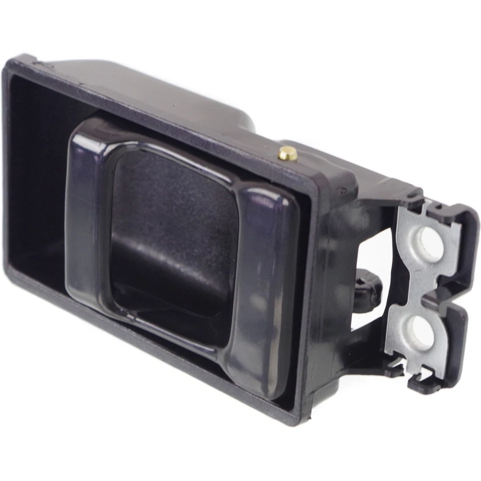 Manija de puerta interior para camioneta Nissan 95-97 86-94 D21 delantera izquierda o derecha negra Foto 2 de 4