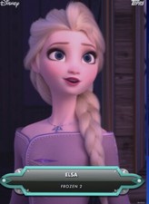 [DIGITAL] Topps Disney - Elsa - S1 2023 Tier 7 - Teal Base