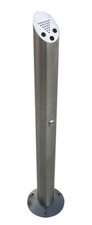 Free Standing Stainless Steel Cigarette Bin