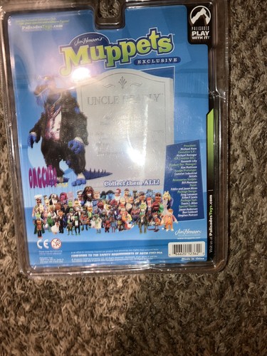 MUPPETS SHOW MISP Exclusive UNCLE DEADLY Jim Henson TV Action Figure GLOW DARK - Picture 7 of 8