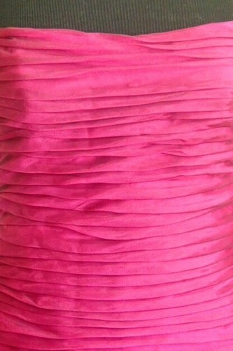 A475 JOVANI 38728 FUSCHIA SZ 18 IVORY $699 WEDDING GOWN DRESS - Picture 7 of 11