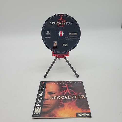 PlayStation 1 (PS1) Apocalypse No Box Disc And Manual