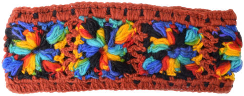 Punto Lana Hecho a Mano Polar Línea Multicolor Hippie Bohemio Floral Diadema - Bild 20 von 41