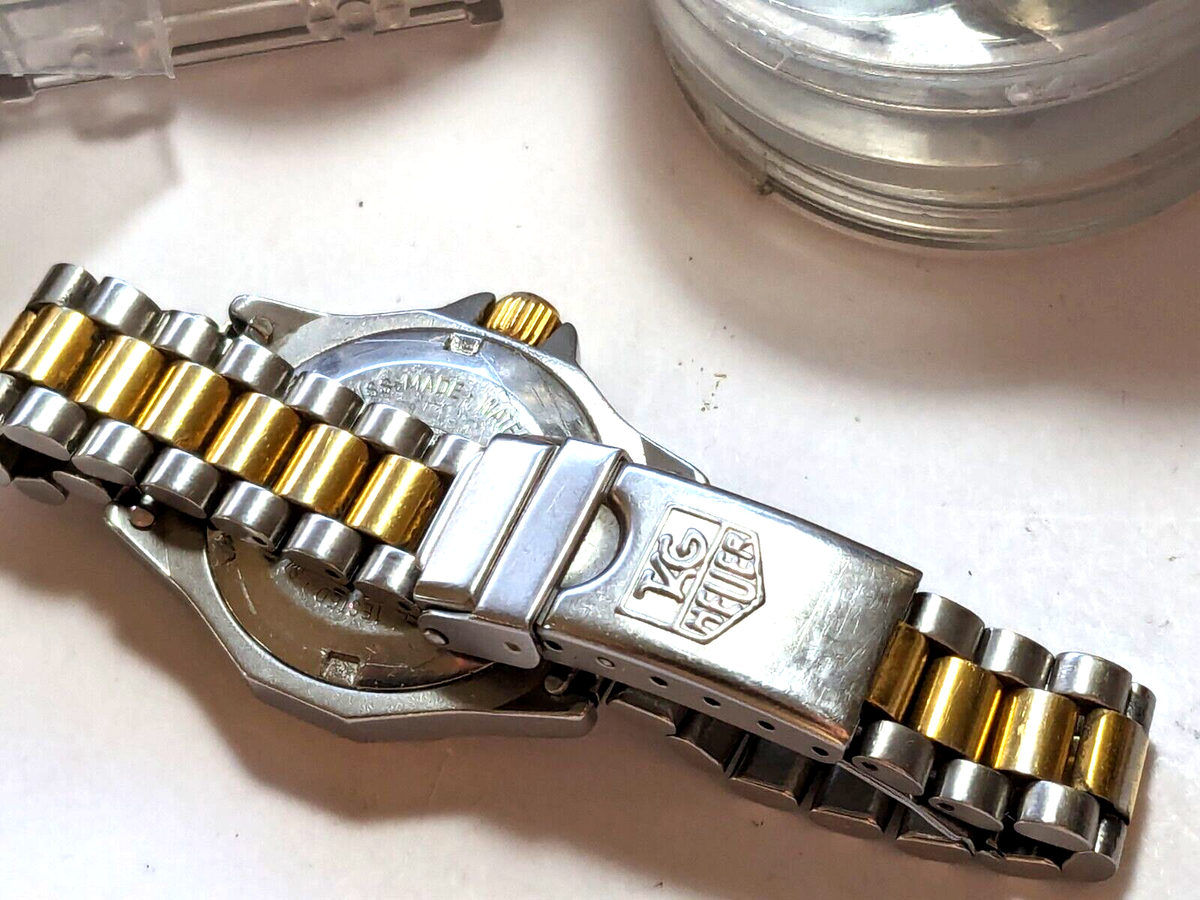 28mm TAG Heuer 3000 Professional 934.208 2Tone Gold Steel  display picture 2