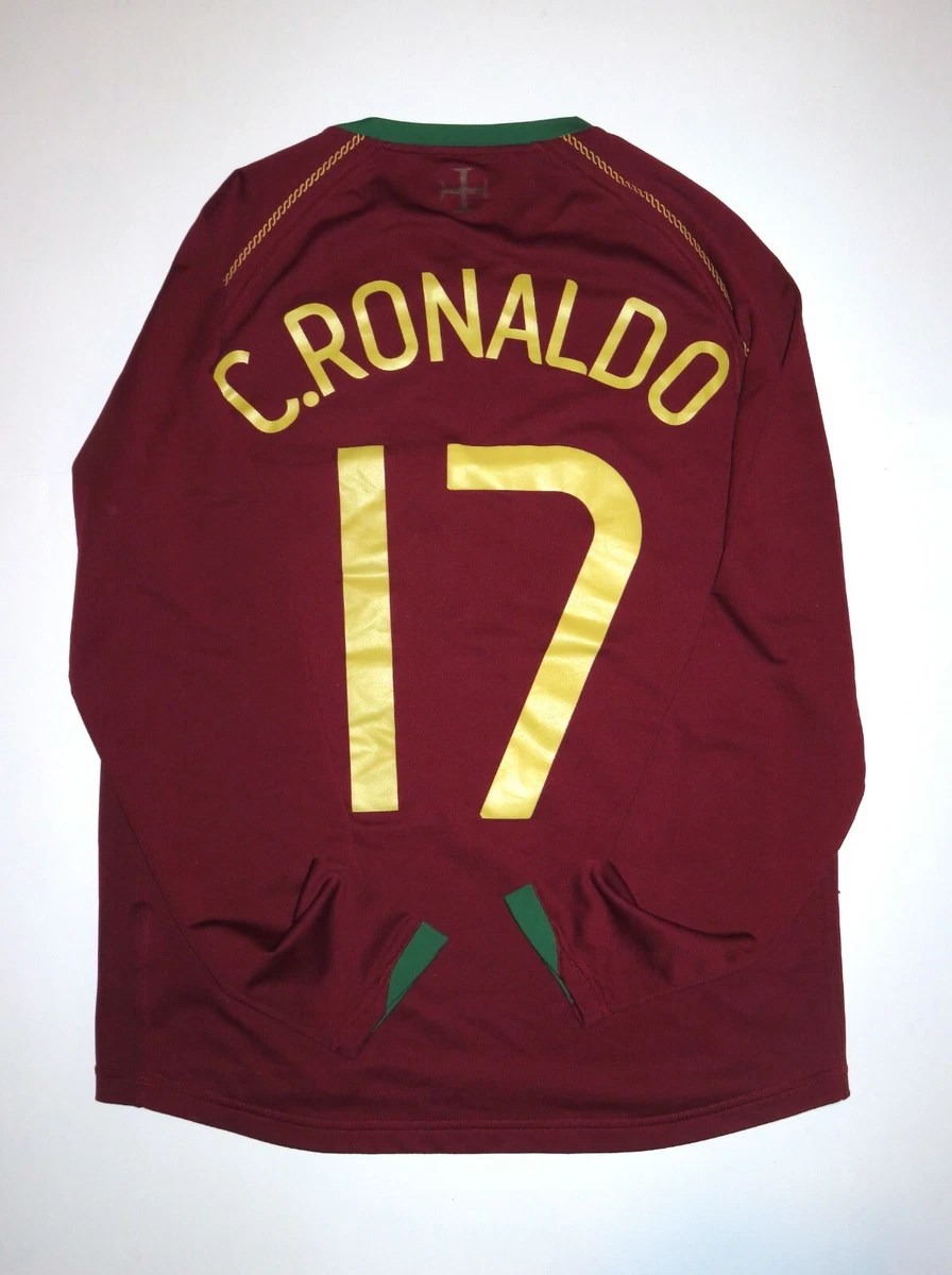 Cristiano ronaldo portugal top jersey long sleeve