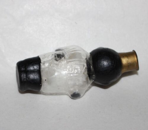 Pequeña Botella de Perfume Miniatura De Colección Alemania Pequeño Figura Bebé Persona Vieja - Imagen 3 de 5