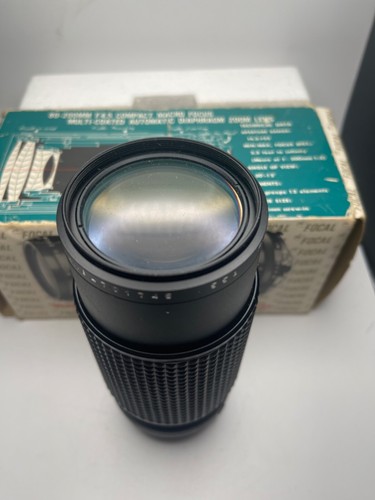 Vintage Kmart 4.5 80-200mm Compact Macro Focus Zoom Lens Canon 35mm camera - Picture 6 of 9