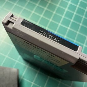 Total Recall (Nintendo NES, 1990) Probado, Funda y Manual